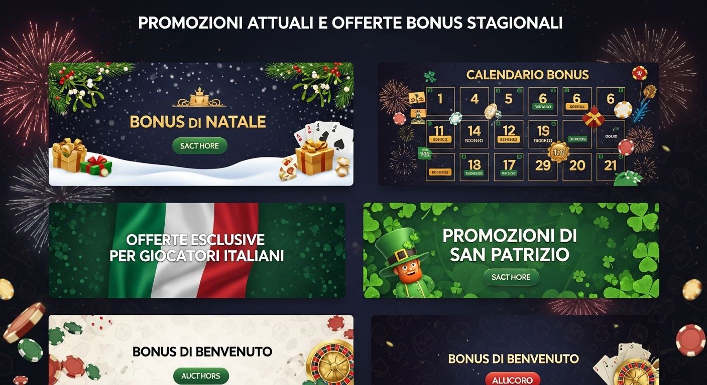 Promozioni e offerte stagionali free spins offer