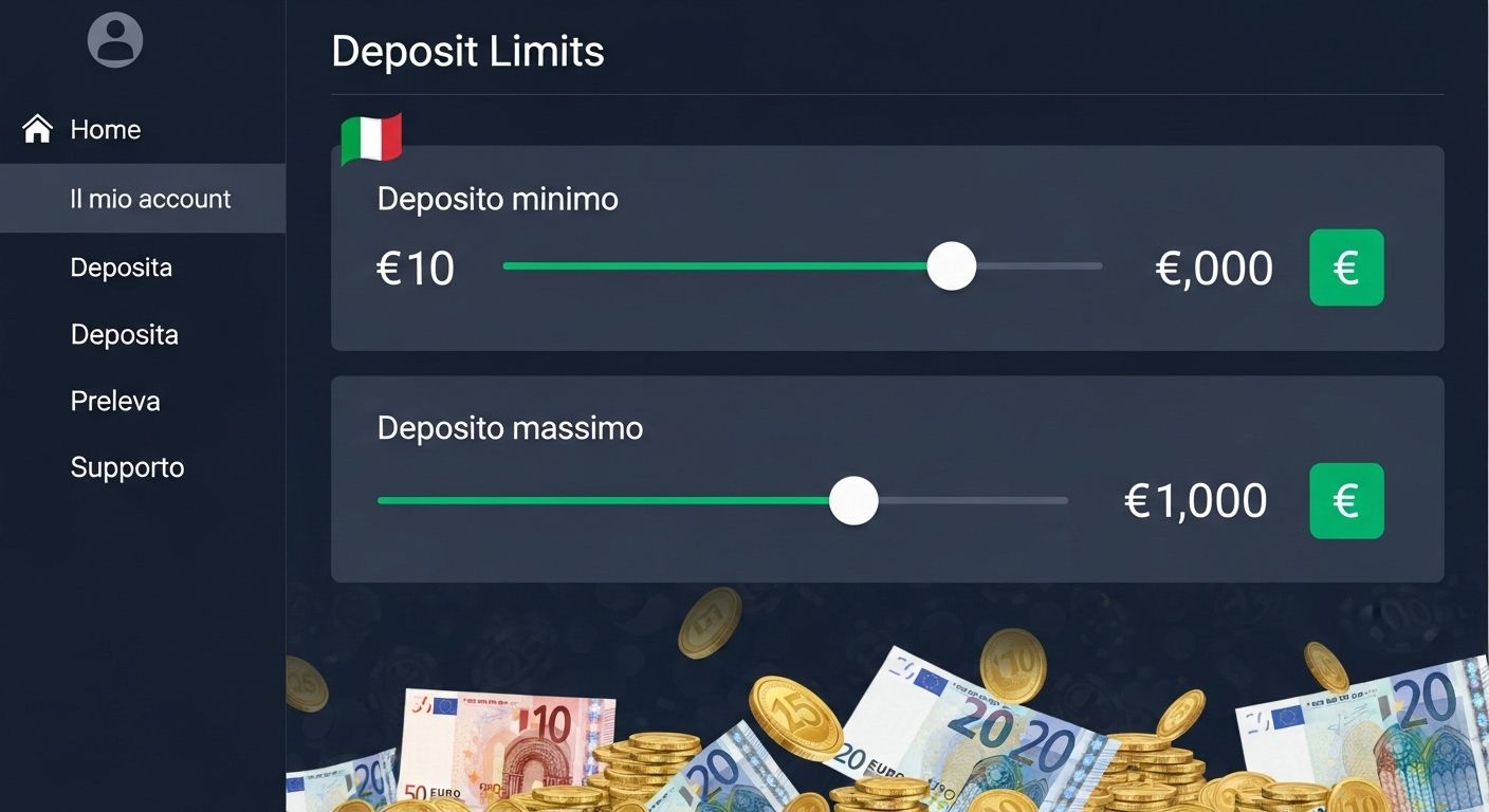 Limiti di deposito crypto deposit casino