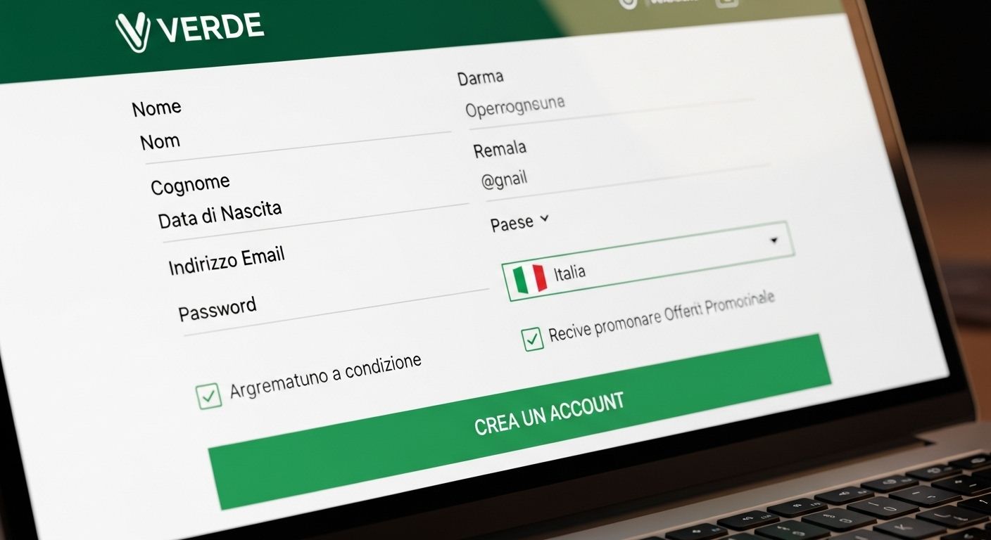Come registrarsi online casino sign up
